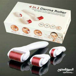 أداة درما رولر الأصلية ( طبية) بمقاسات مختلفة (TITANIUM) الحل الثوري لمشاكل البشرة و الجسم و الشع